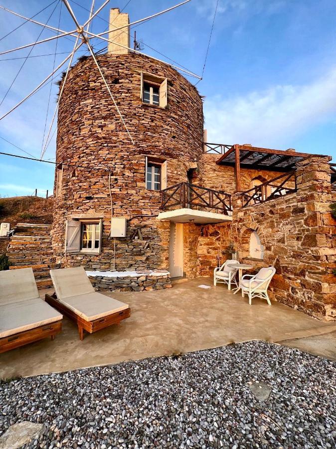 The Stone Windmill Villa Koundouros Luaran gambar