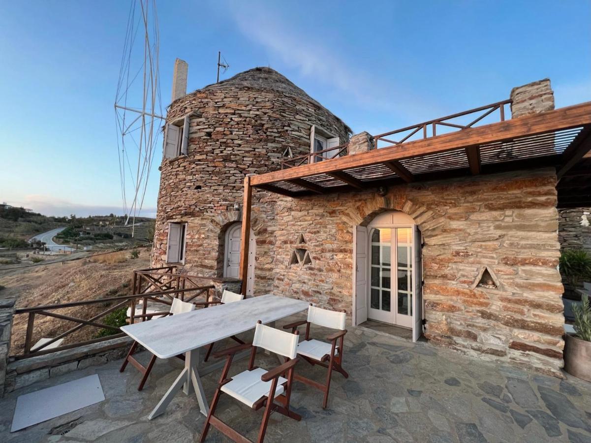 The Stone Windmill Villa Koundouros Luaran gambar