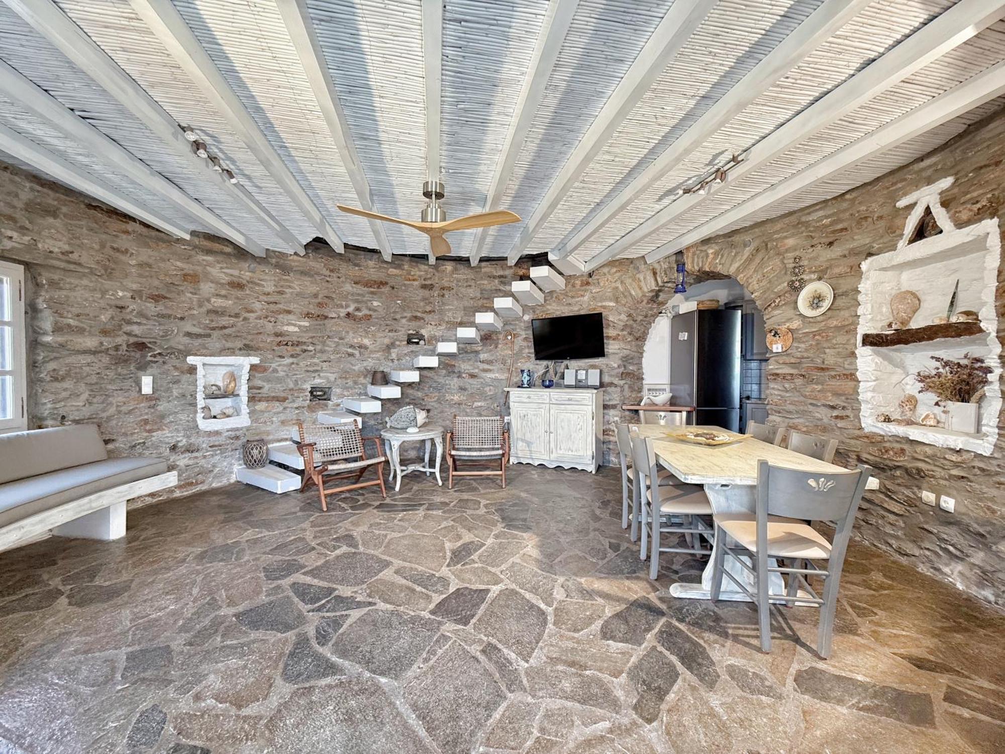 The Stone Windmill Villa Koundouros Luaran gambar
